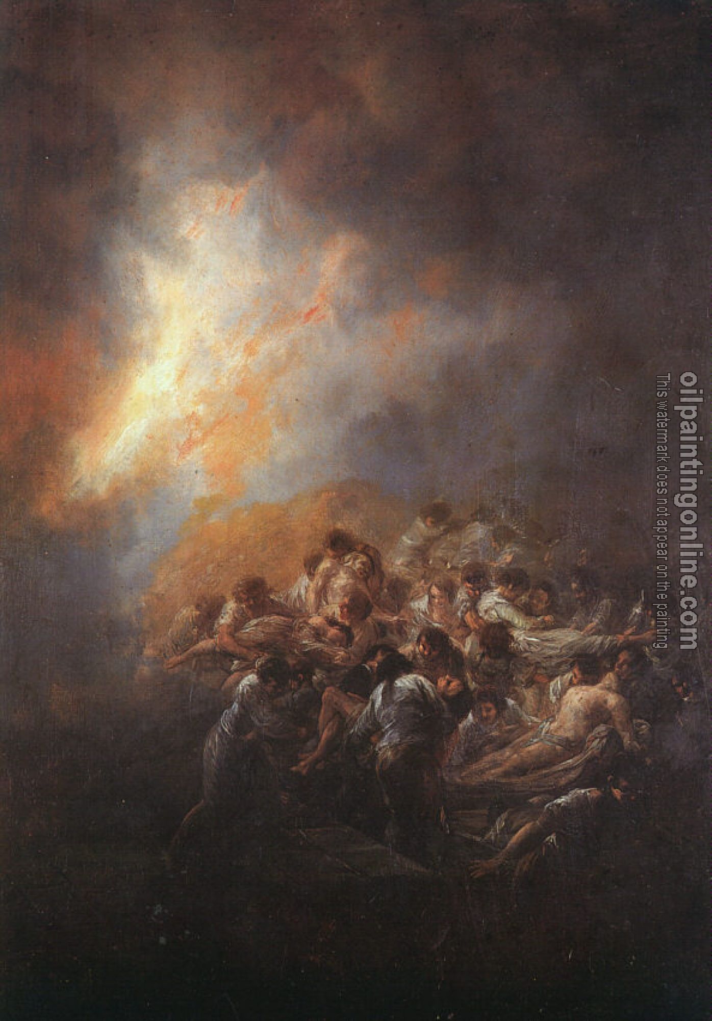 Goya, Francisco de - The Fire